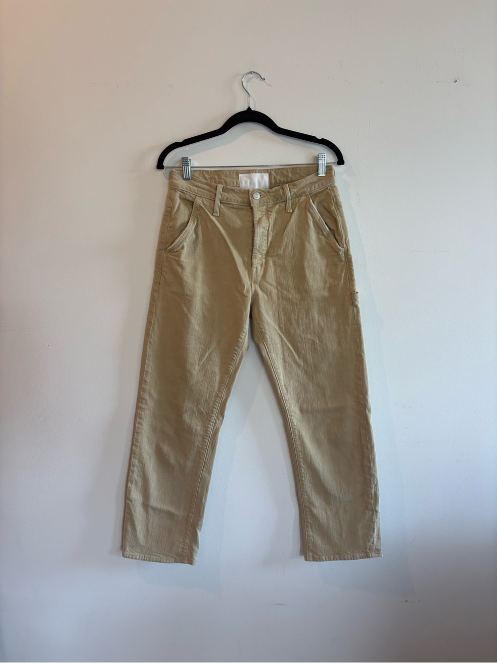 MOTHER utility pant in pale green